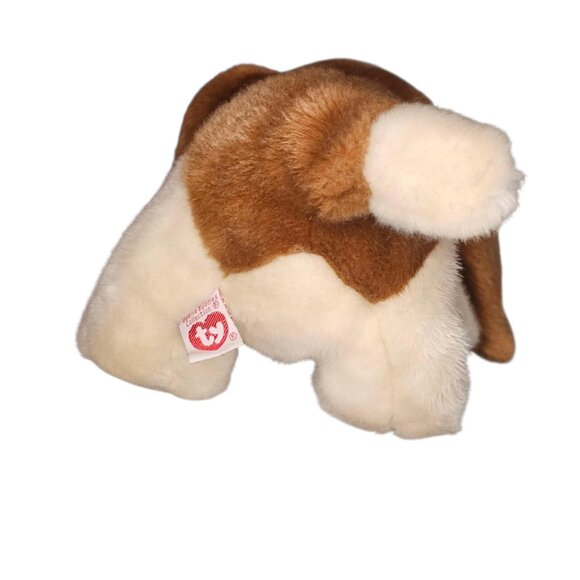 VTG 1998 TY Beanie Buddies Bassett Hound Dog Stuffed Animal Plush 12 in - Picture 7 of 9